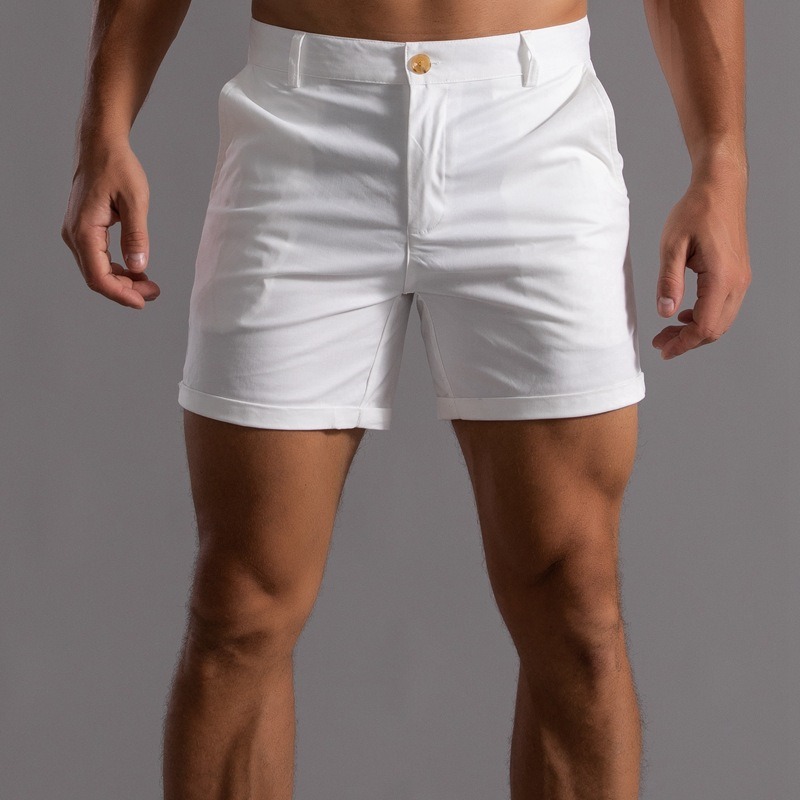 Shorts Chino Slim - Shorts chino slim fit pour homme,