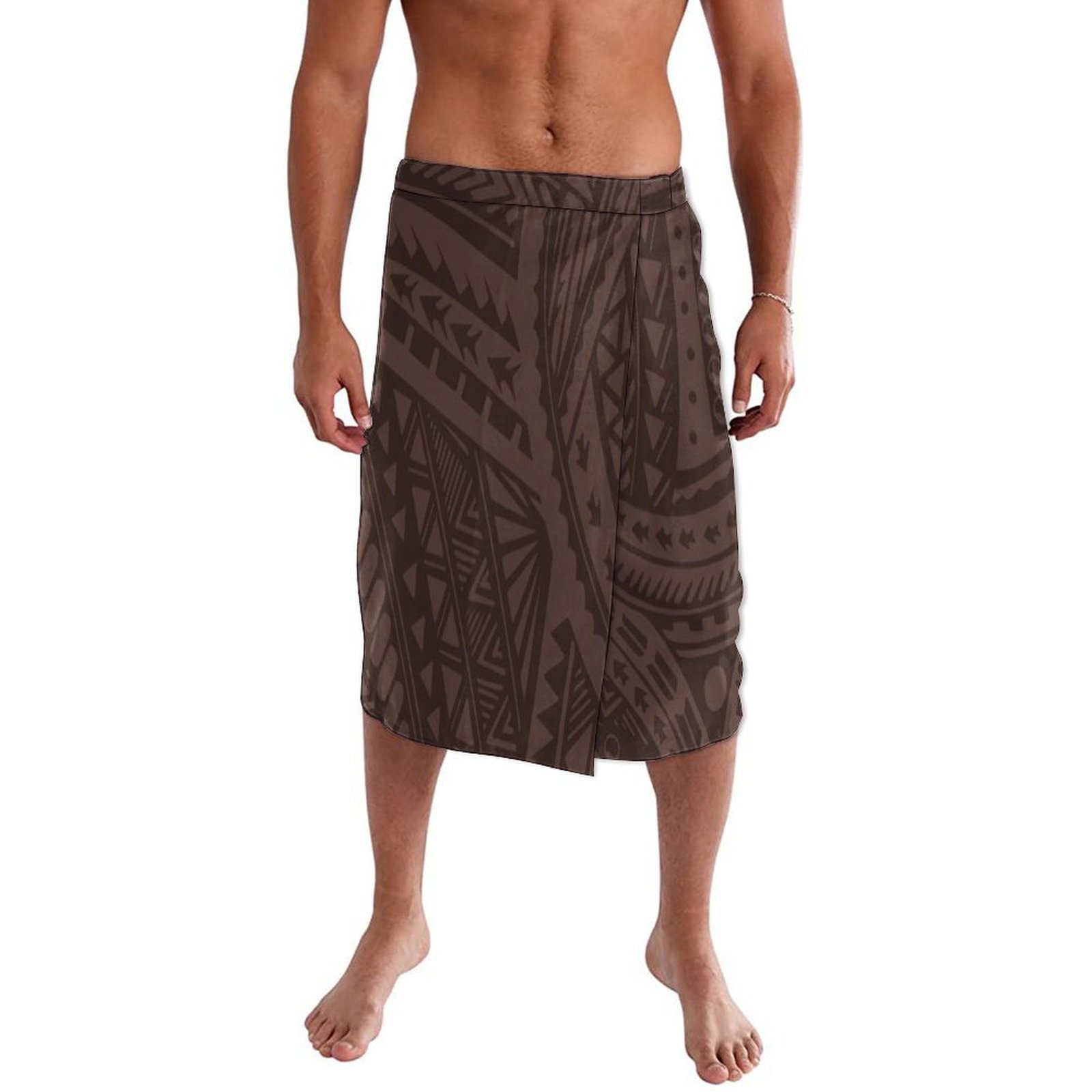 Sarong Men Wrap - Jupe Hawaïenne Personnalisée pour Homme –
