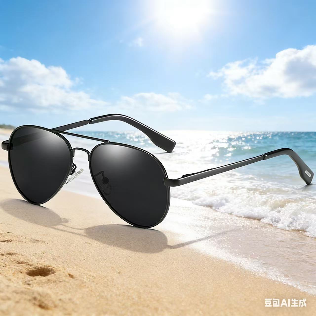 Sunglasses Aviator Polarized - Lunettes de soleil polarisées unisexes à