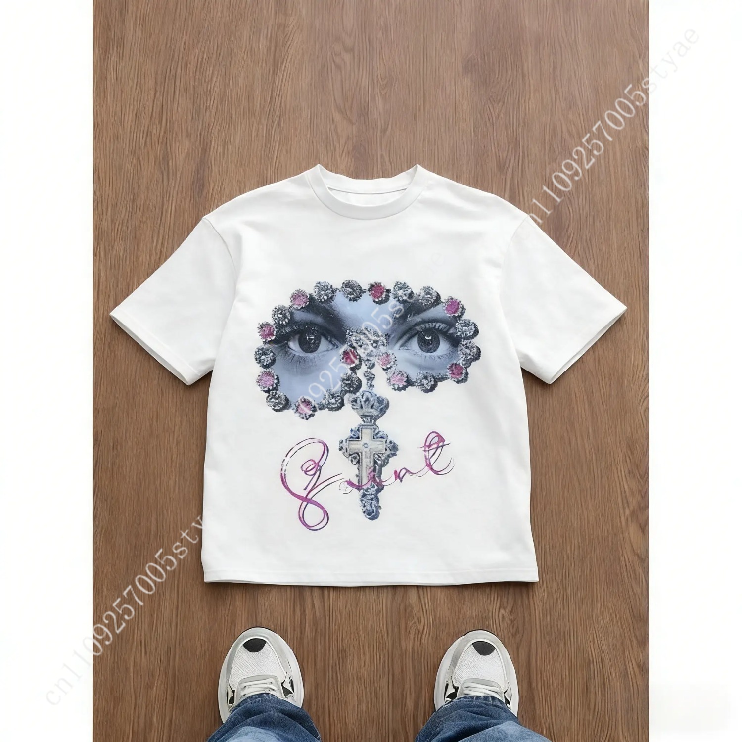 Tee Graphic Print - T-shirt à imprimé graphique pour homme,
