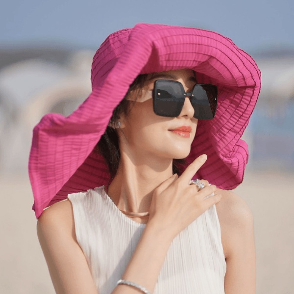 Packable Hat Nylon - Chapeau de soleil pliable à large