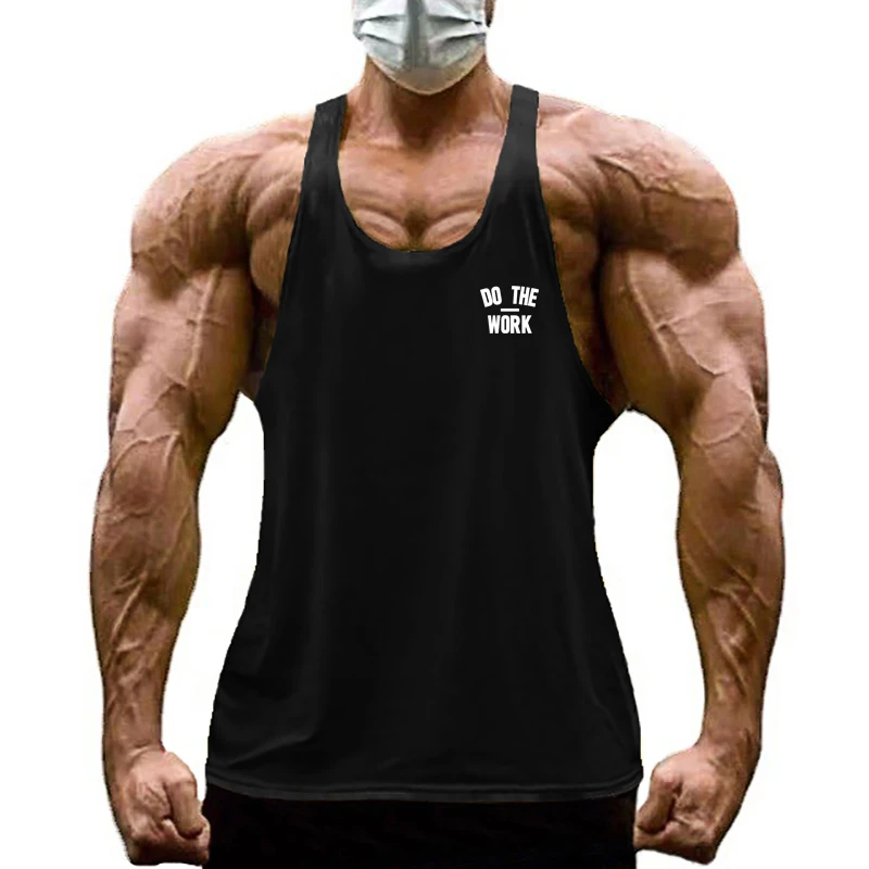 Tank Top Muscle - T-shirt sans manches en coton pour