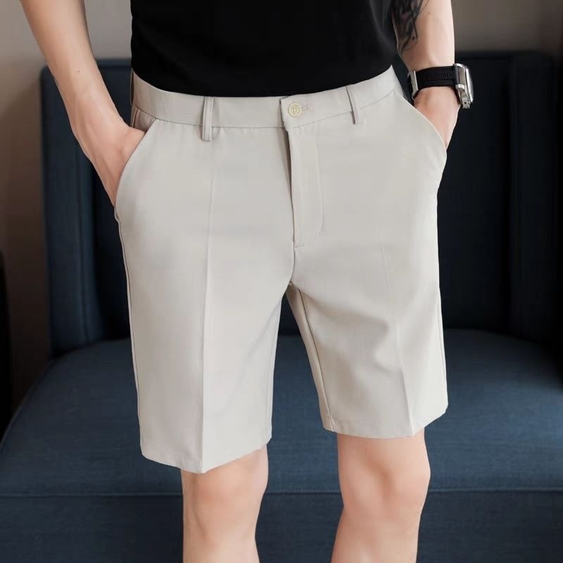 Shorts Chino Slim - Shorts de costume slim pour homme,