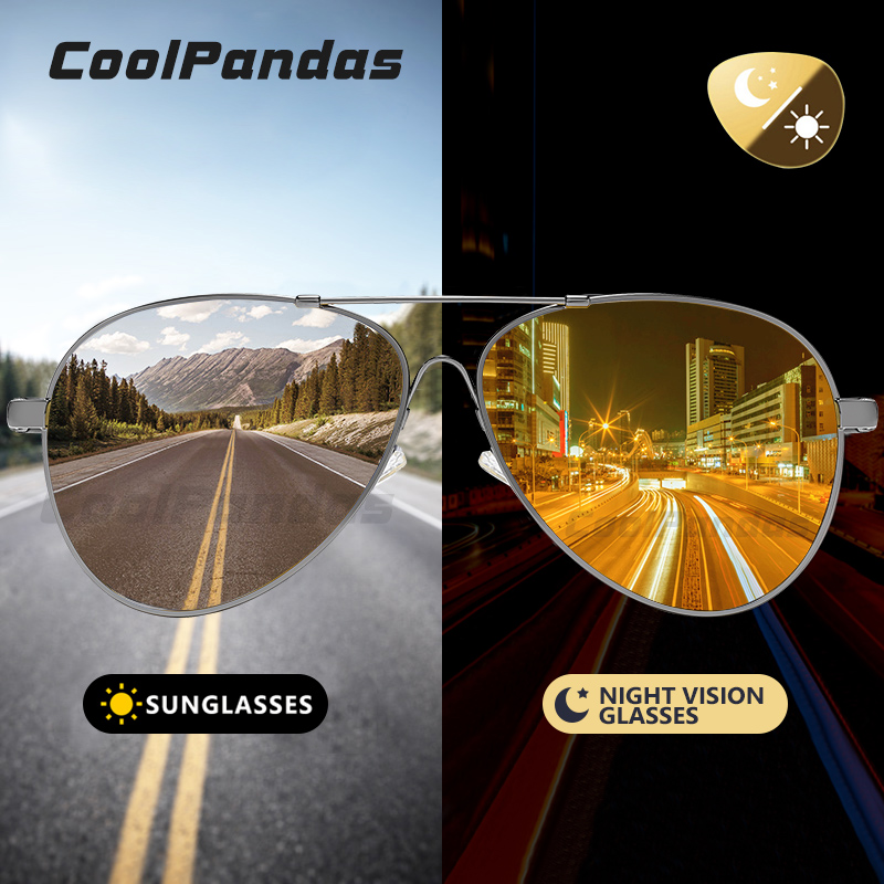Sunglasses Aviator Polarized - CoolPandas Aviation lunettes de soleil hommes
