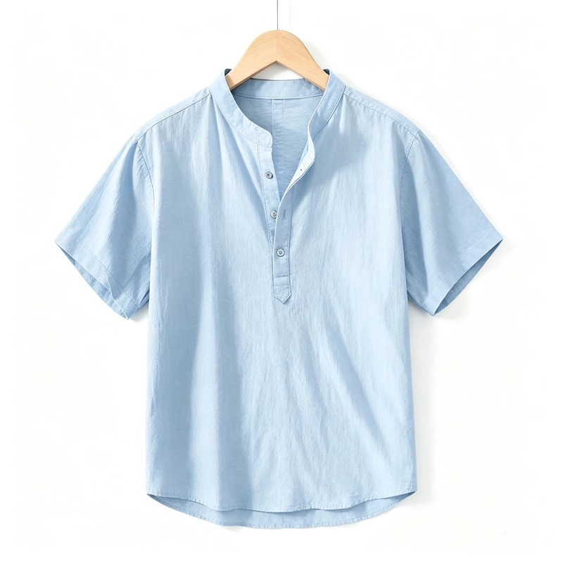 Chemises d'été pour hommes à m - Linen Shirt Breathable avis et prix