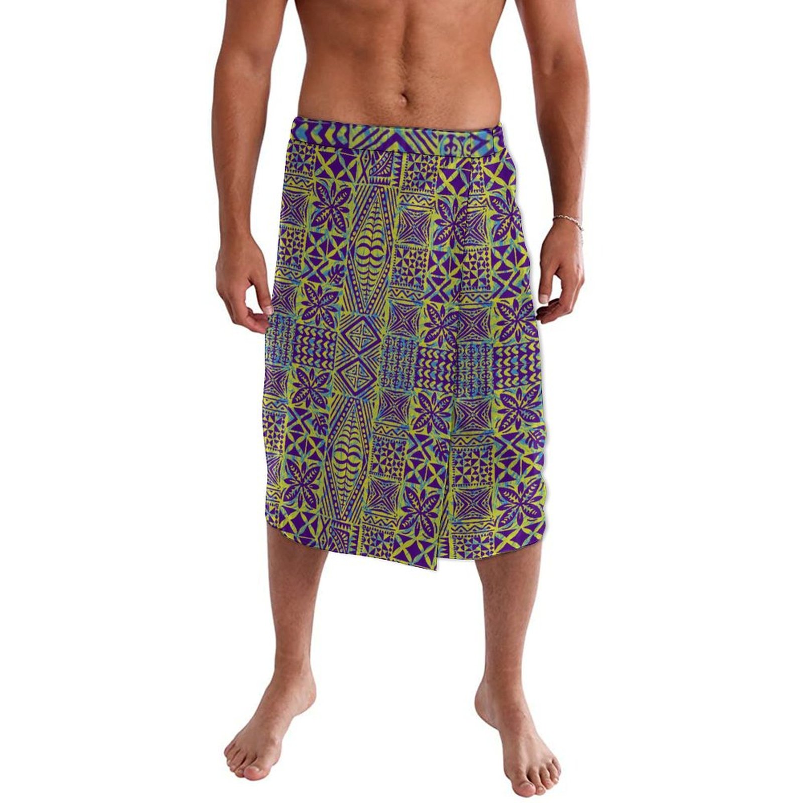 Tablier de plage polynésien tr - Sarong Men Wrap avis et prix