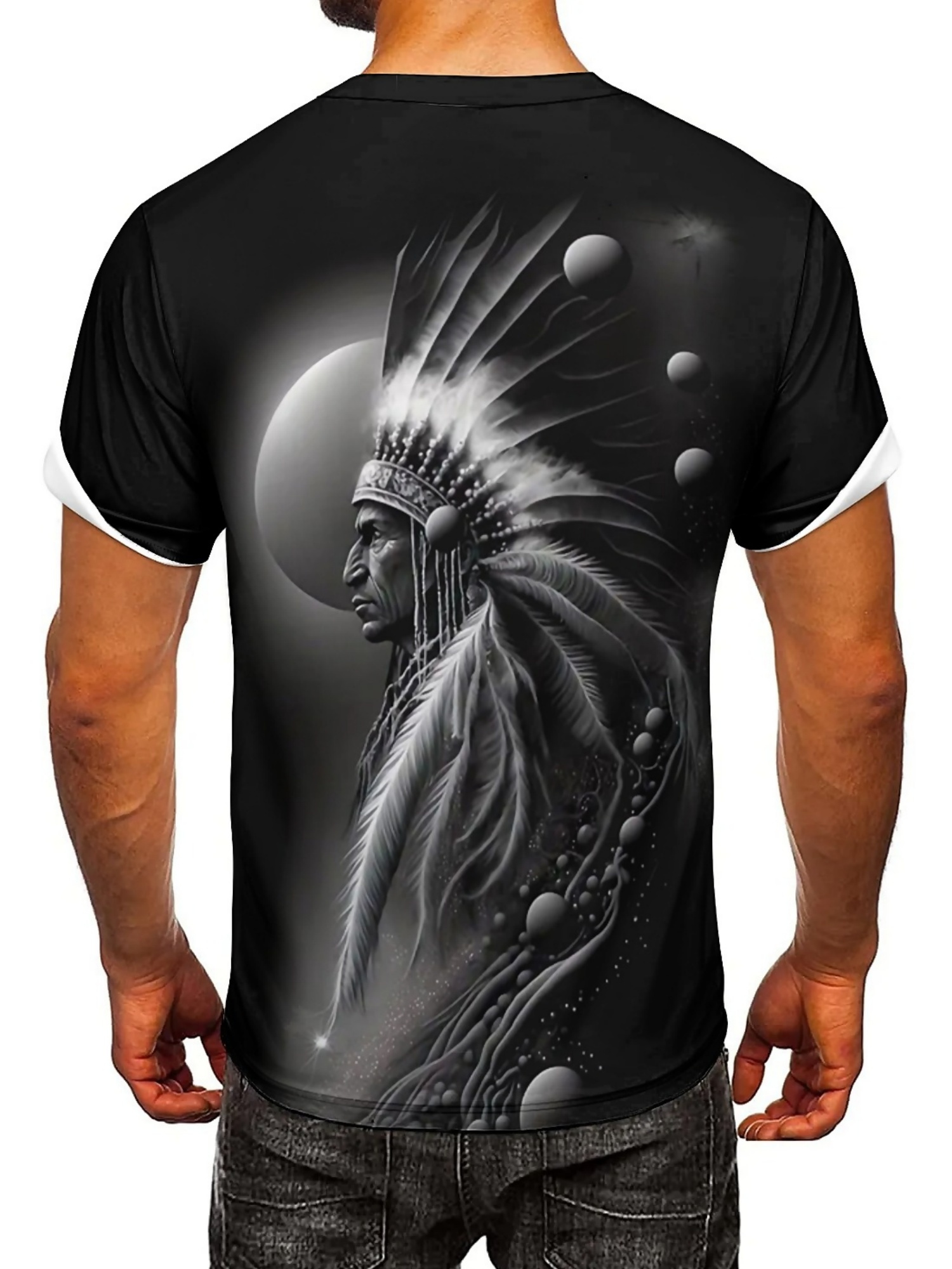 T-shirt graphique du chef trib - Tee Graphic Print avis et prix