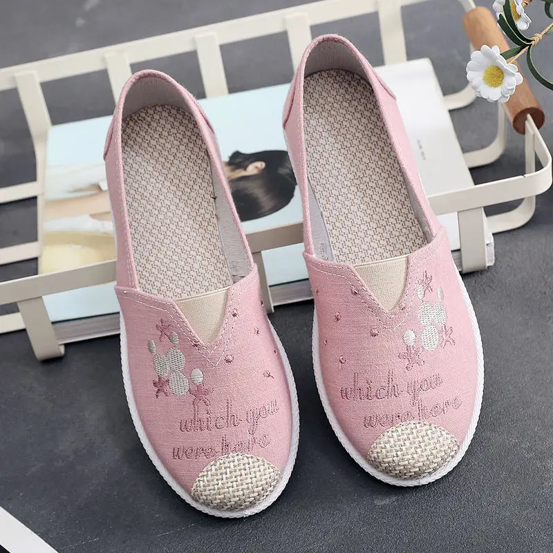 Kawaii sans lacet bout rond mi - Espadrille Slip On avis et prix