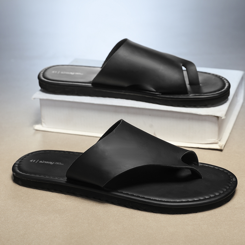 Chaussons pour hommes de haute - Flip Flop Leather Men avis et prix
