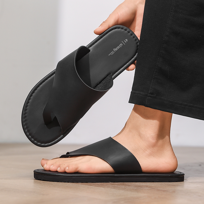 Chaussons pour hommes de haute - Flip Flop Leather Men avis et prix