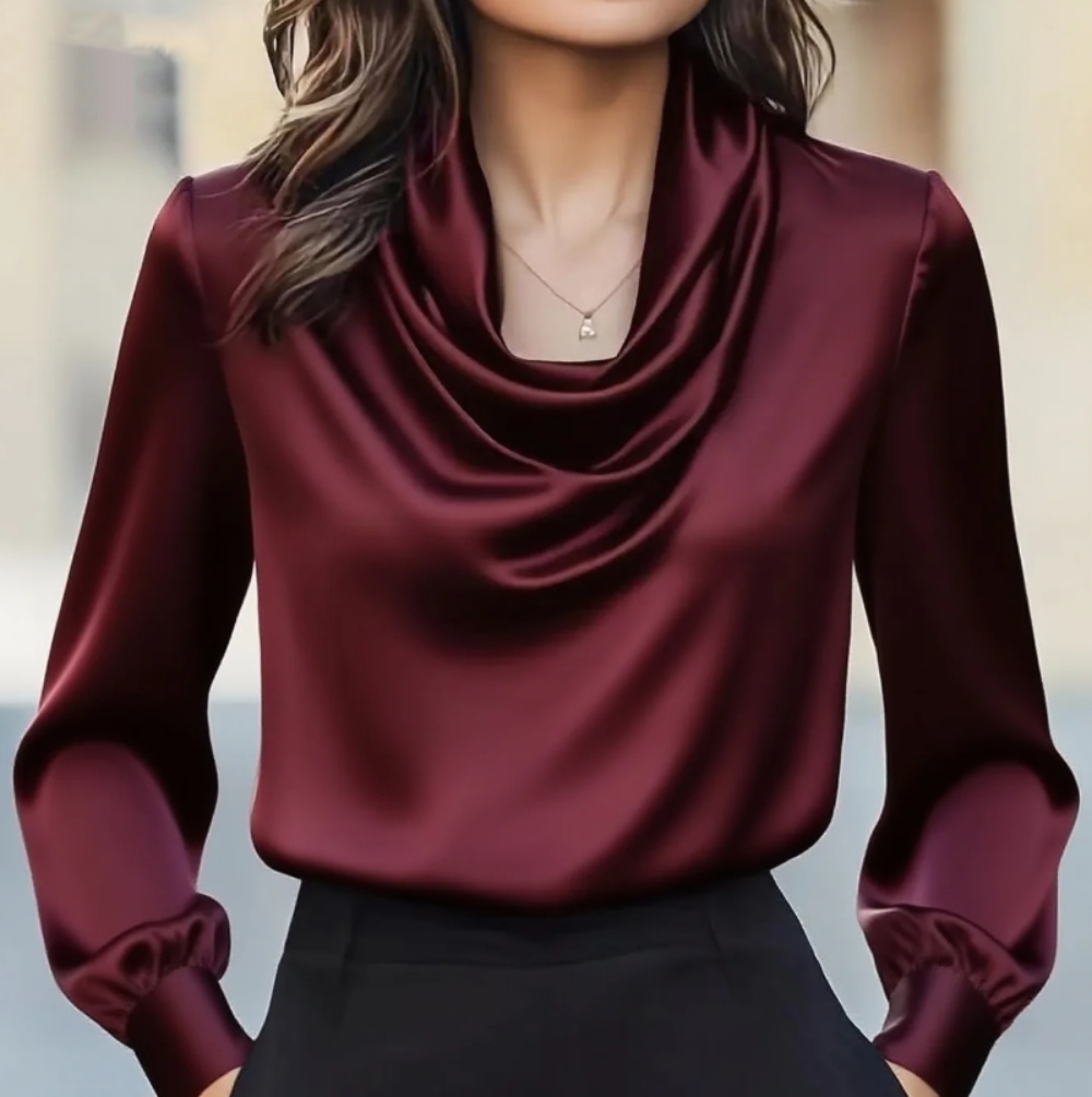 Chemise à manches longues pour - Shirt Camp Collar avis et prix