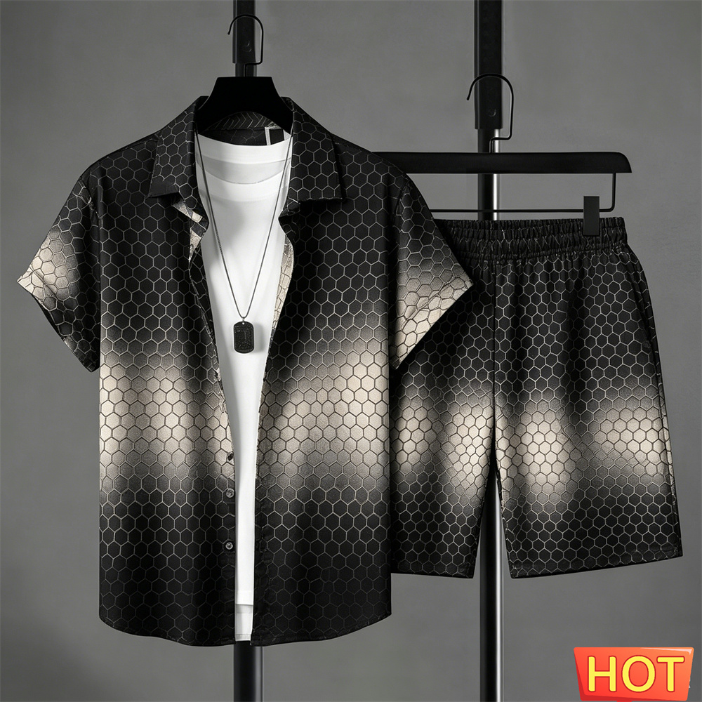 Ensemble Chemise Homme Été Dég - Shirt Camp Collar avis et prix