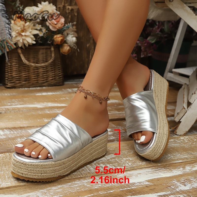 Sandales compensées à platefor - Espadrille Slip On avis et prix