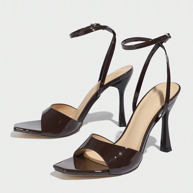 Liyke nouvelle mode carré bout - Casual Sandal Leather avis et prix
