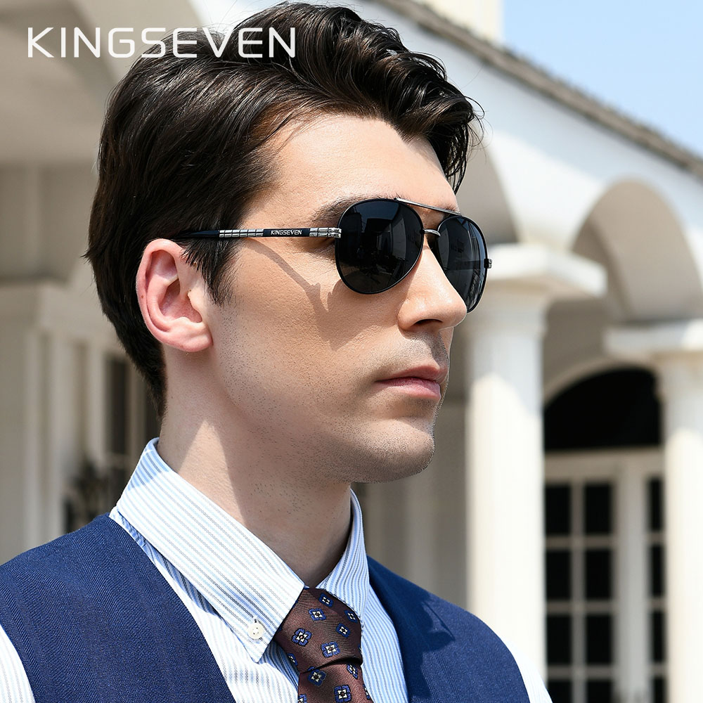 KINGSEVEN 2024 nouveau Design  - Sunglasses Aviator Polarized avis et prix