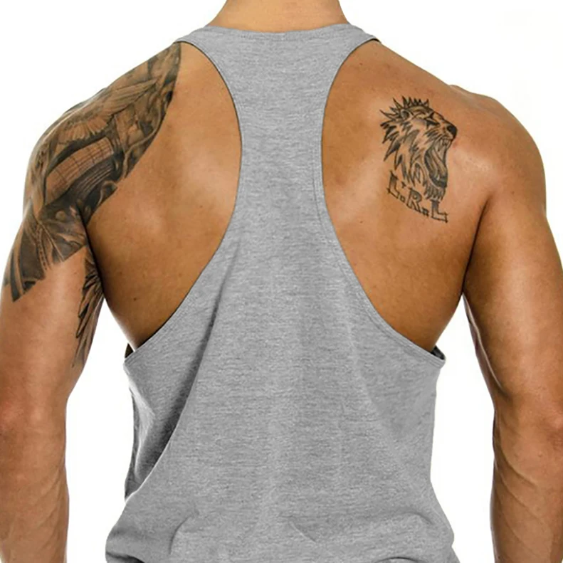 T-shirt sans manches en coton  - Tank Top Muscle avis et prix
