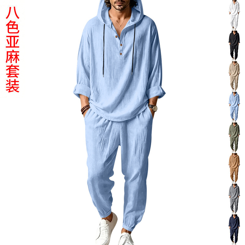 Ensemble 2 pièces en lin pour  - Short Linen Drawstring avis et prix