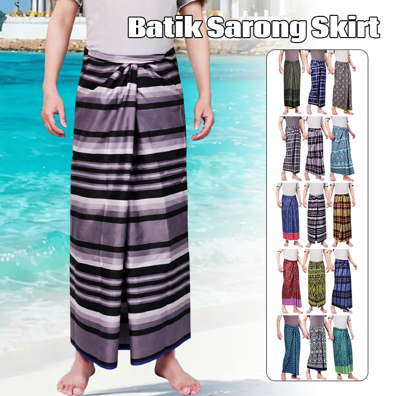 Jupe Sarong Batik Ethnique Dai - Sarong Men Wrap avis et prix