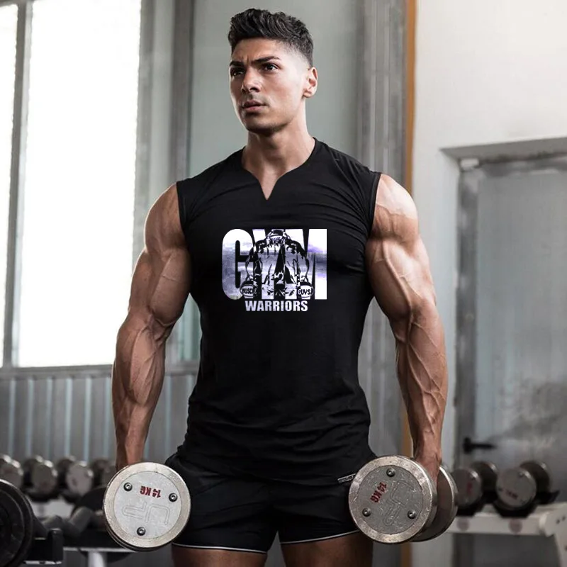 Gilets d'été à col en V pour h - Tank Top Muscle avis et prix