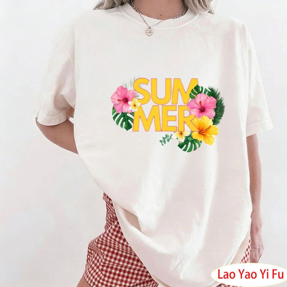 T-shirt floral tropical d'été, - Resort Shirt Floral avis et prix