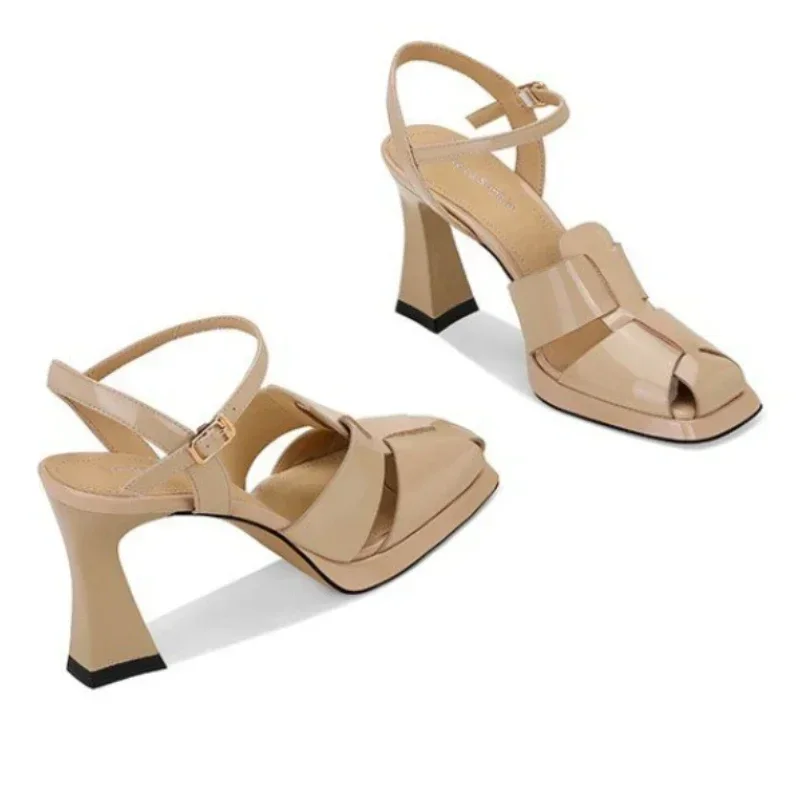 Sandales à talons hauts pour f - Casual Sandal Leather avis et prix