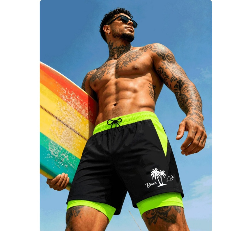 Short de plage léger à séchage - Trunks Board Surf avis et prix