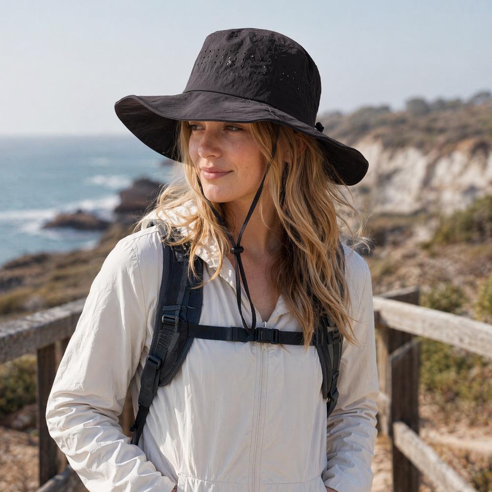 Chapeau de soleil à large bord - Packable Hat Nylon avis et prix