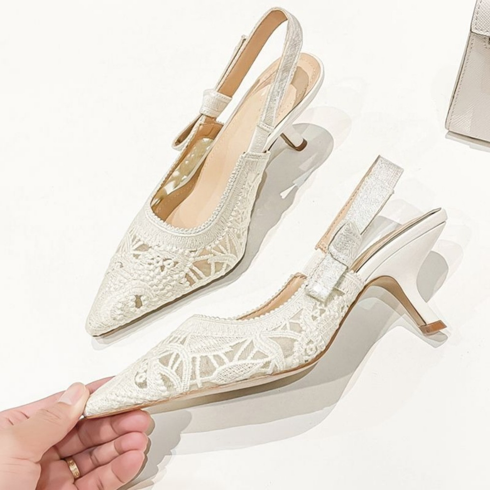 Sandales à talons hauts en cui - Casual Sandal Leather avis et prix