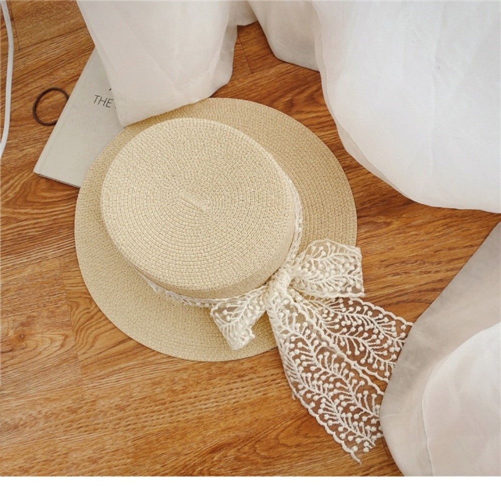 Chapeau de paille élégant à nœ - Bucket Hat Straw avis et prix