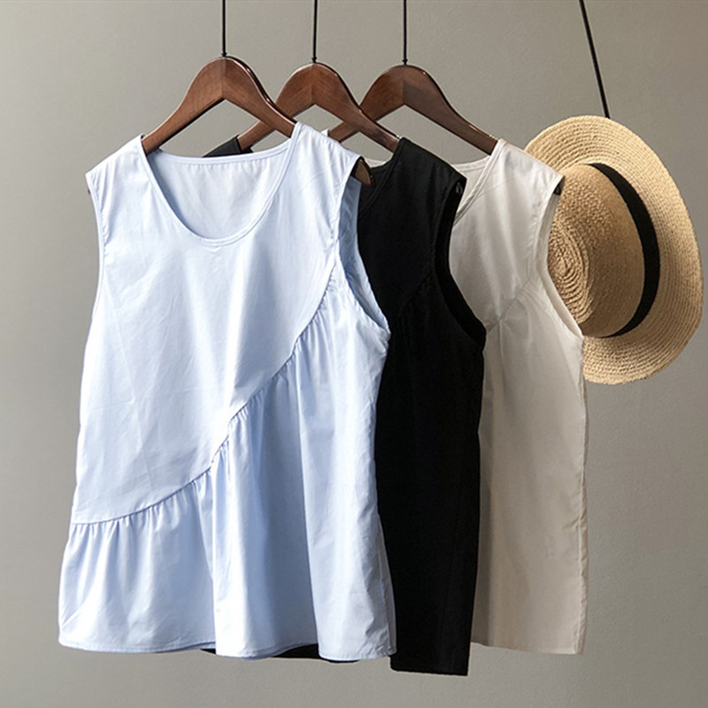 Débardeur ample et décontracté - Shirt Camp Collar avis et prix
