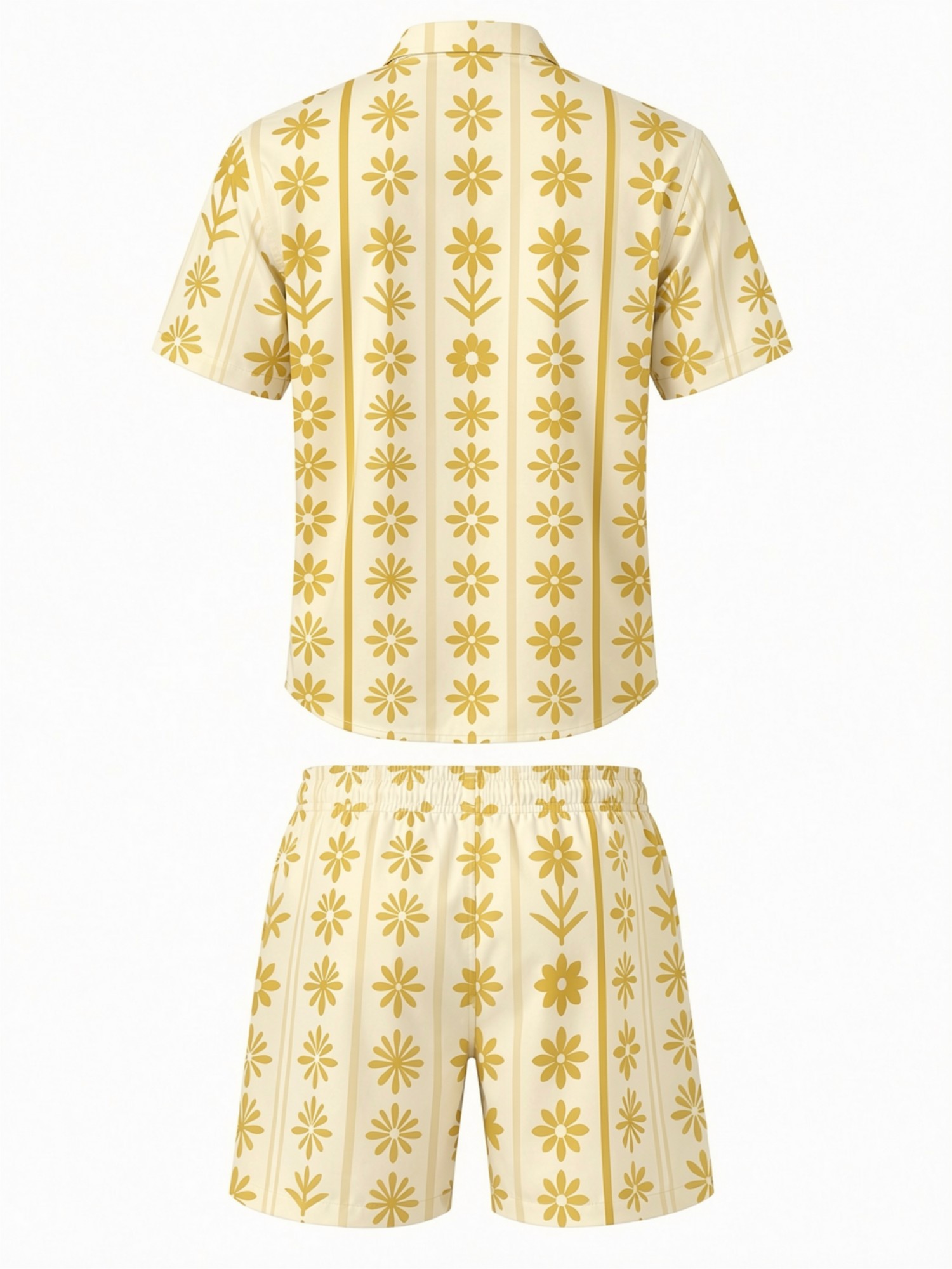 Ensemble chemise à manches cou - Resort Shirt Floral avis et prix