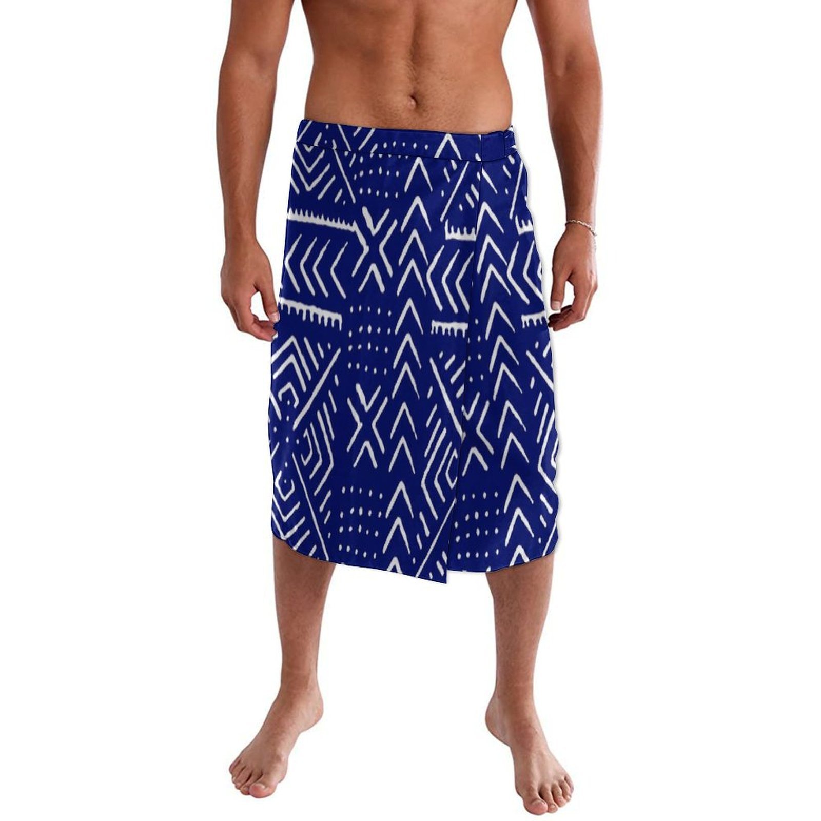 Robe de plage polynésienne ble - Sarong Men Wrap avis et prix