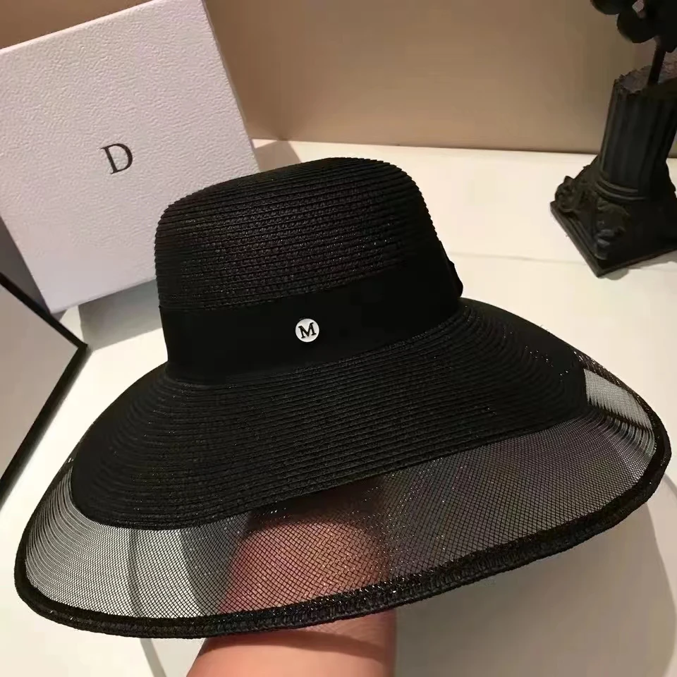 Chapeau de soleil en paille pl - Bucket Hat Straw avis et prix