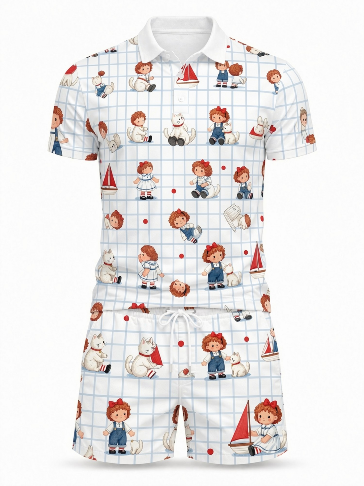 Ensemble polo à manches courte - Resort Shirt Floral avis et prix